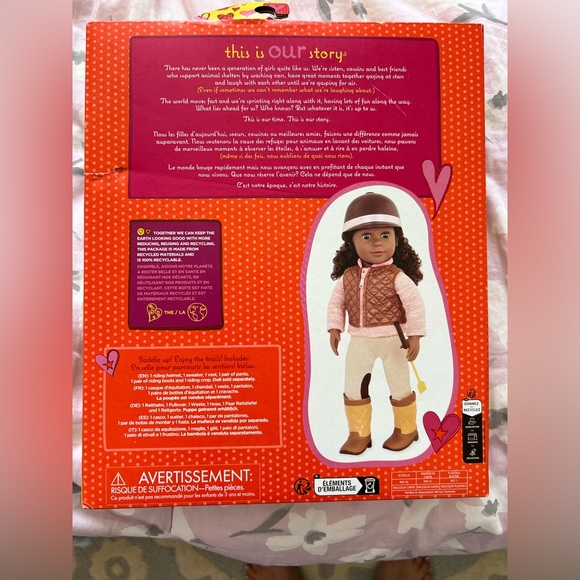 New in box Our Generation Riding Outfit Set horseback riding American girl - Picture 5 of 7